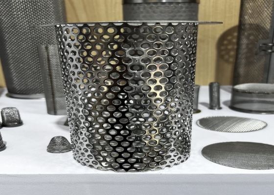 Griglia di schermo filtrante perforato tecnico per filtraggio industriale
