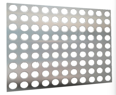 Fogli di maglie metalliche perforate in acciaio inossidabile con resistenza alla trazione ≥ 500 MPa