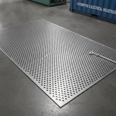 Larghezza entro 2 metri lamiera metallica perforata Larghezza e lunghezza personalizzate applicabili alle industrie automobilistiche ed elettriche