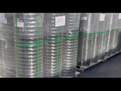 Rulli di maglie di maglia saldata per uso pesante di lunghezza 1' x 1' con filo di ferro in acciaio inossidabile