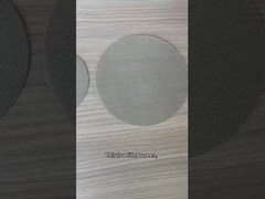 Maglia di filtro in acciaio inossidabile a piccolo foro 316L per filtrazione industriale fine