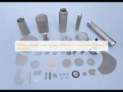 Griglia di schermo filtro tecnico tessuto per soluzioni di filtrazione personalizzate